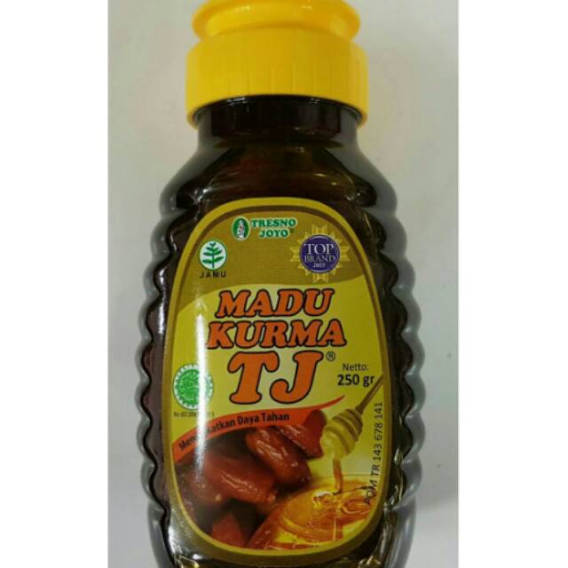 Madu Kurma Tj 250 Gr Madu Tj Indonesia