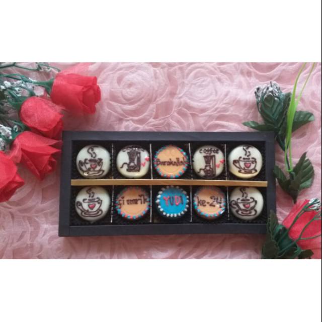 

Coklat ucapan S10/coklat karakter/coklat imut/coklat praline