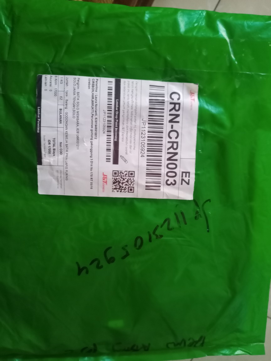 Godongan Kemeja Batik Pria Lapis Furing Katun Primisima Batik Solo