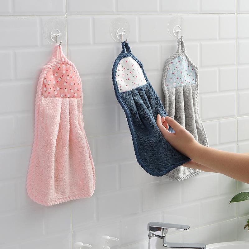 Lap Tangan Handuk Gantung Bahan Lembut Super Nyerap Air 2ZM090