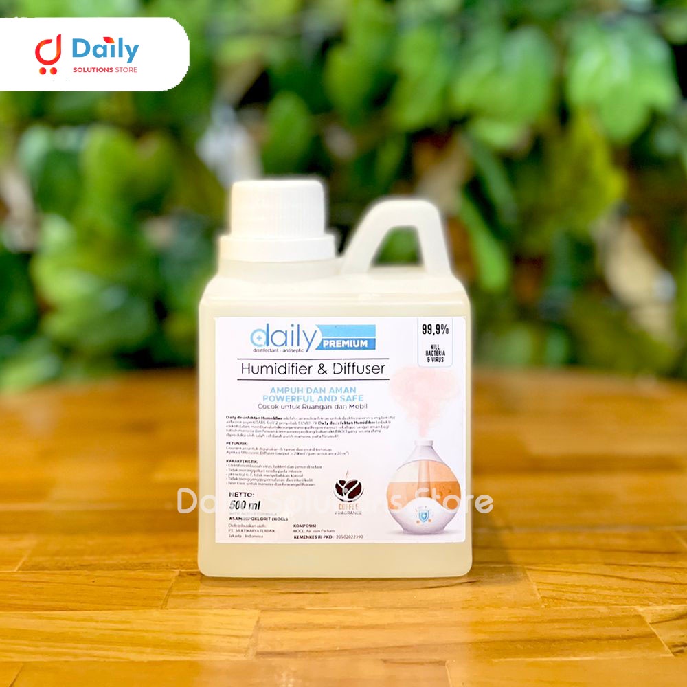 DESINFEKTAN DAILY DISINFEKTAN HUMIDIFIER &amp; DIFFUSER 500ml ANTIBACTERIAL DAN VIRUS