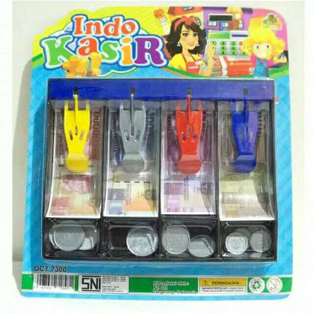 Mainan anak Kasir Kasiran Uang kertas Uang koin