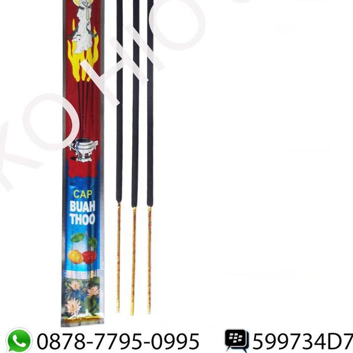 ✼ Hio / Dupa Wangi / Incense Stick Gunung Kawi Cap Buah Thoo Isi 3 Batang ➪
