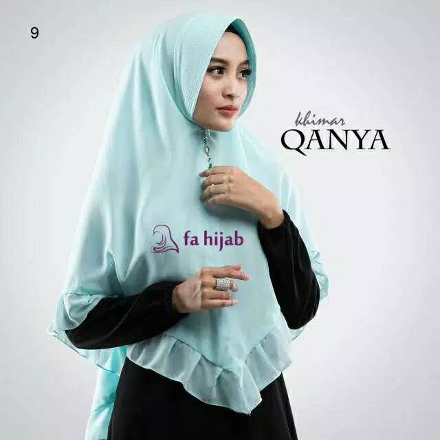 Khimar Qanya by Fa Hijab warna mint