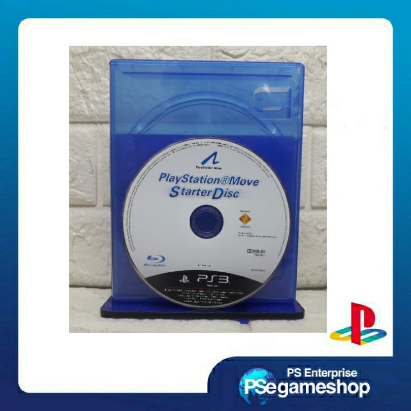 ps3 Playstation move starter disc - Cd Only + Box Tanpa Cover ( preloved )