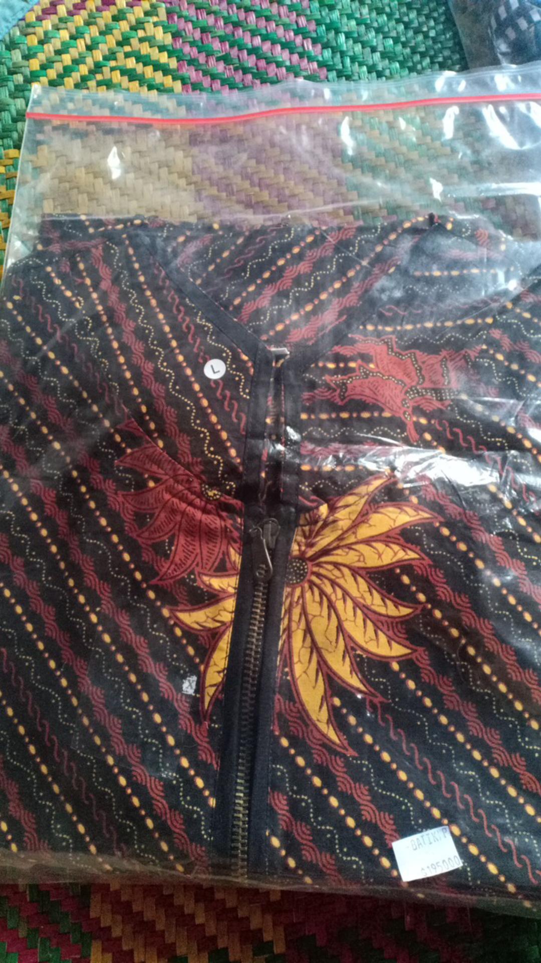 Batik Tunik Shibori Jumputan Terbaru Size S-3l / Hrb026 Yelbor Navbor