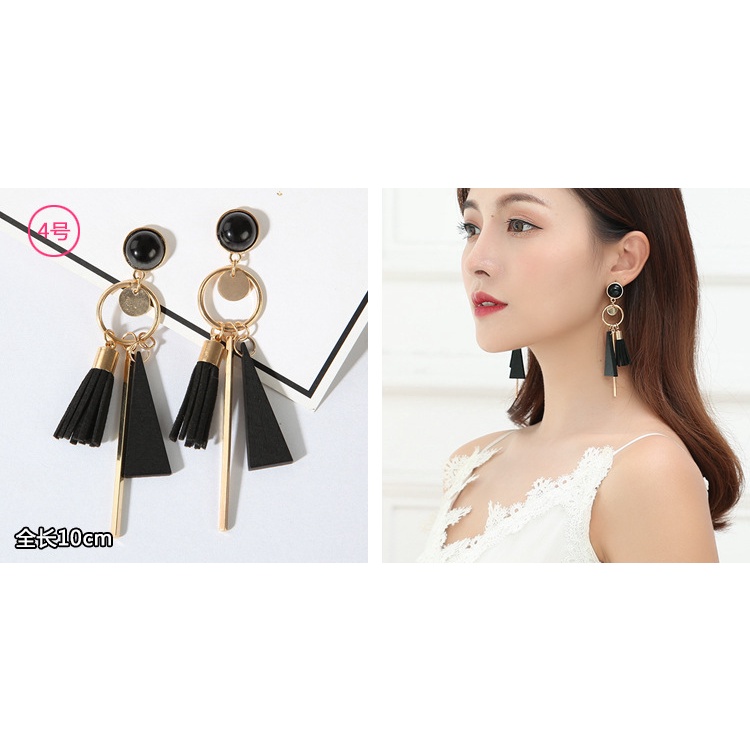 Korea gaya all-match temperamental stud anting-anting internet influencer anting-anting wanita panja