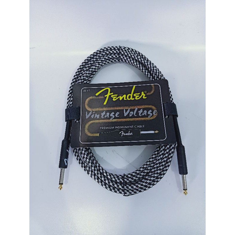 Kabel Jack gitar dan Bass kabel jack fender 6m / kabel Jack original fender