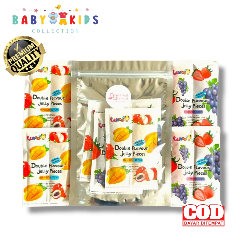 

Double Flavour Jelly Mix | Jelly 2in1 Mix