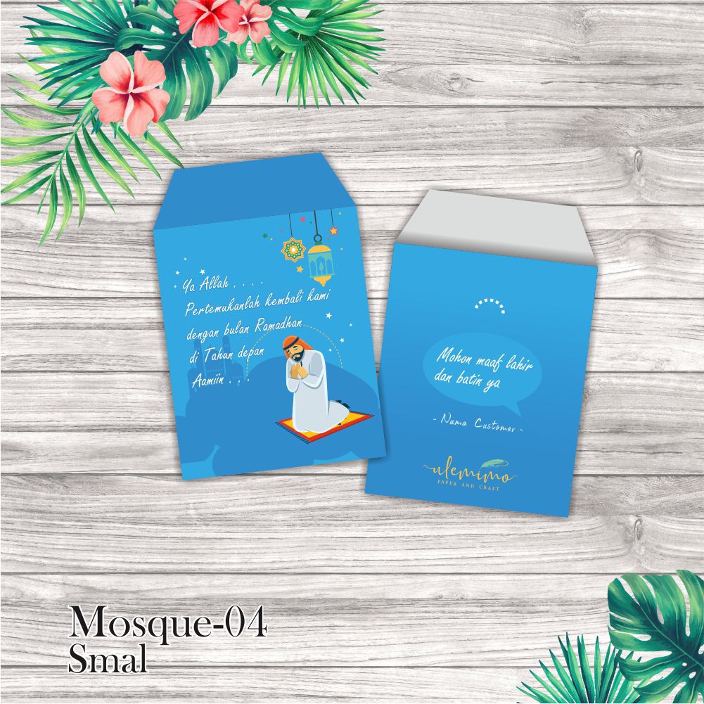 

Amplop Angpao Custom Small Islami 04