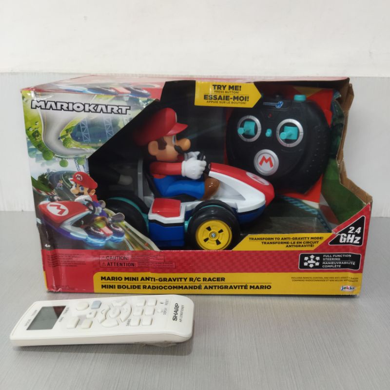 ori original mario kart mariokart mini anti gravity racer jakks remote control car cars racing mainan anak mobil mobilan motorized hadiah kado ultah cowok cewek perempuan laki nitendo