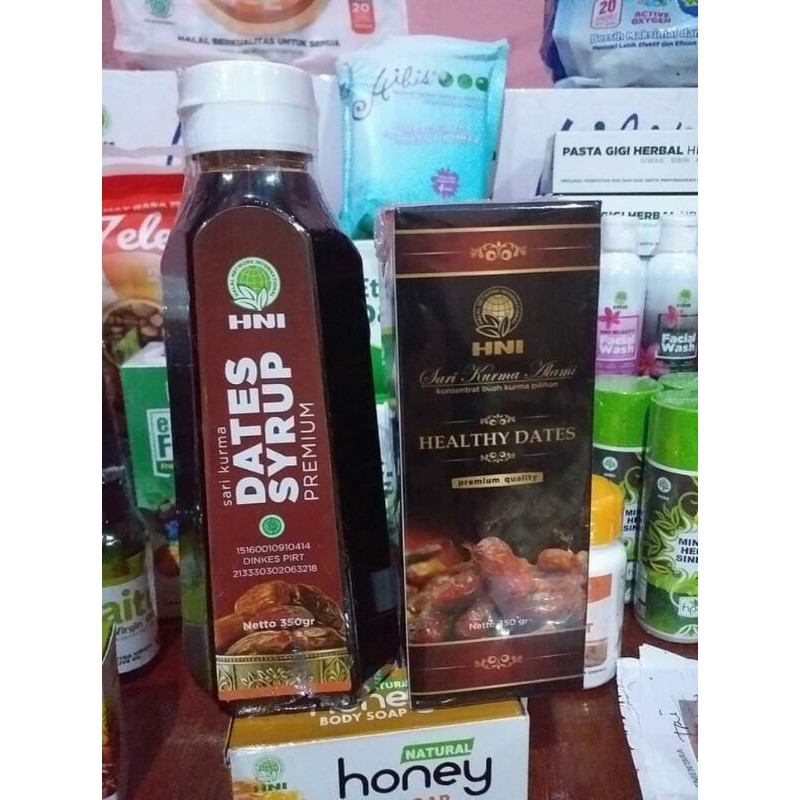 

sari kurma/dates/sirup sari kurma/hni/hpai