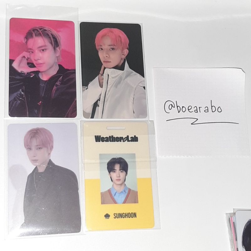 [READY] Lucky Draw ld Soundwave sw D:A Heeseung Jake | Lucky Draw M2U D:A Sunoo | ID Card idc sg22 S