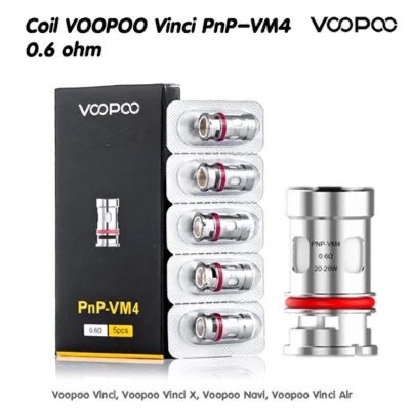 Promo Koil PNP-VM4 KOIL VINCI 0,6 OHM MESH HARGA 1 BIJI KOIL Vinci-vinci x-vinci air-Navi