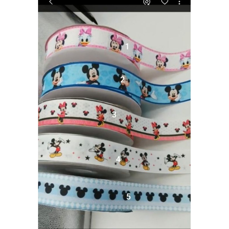 

pita grossgrain 4 cm/1,5 inch motif