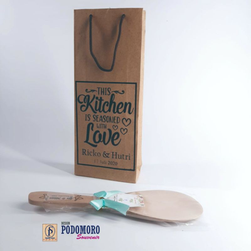 

Centong nasi kemas paperbag