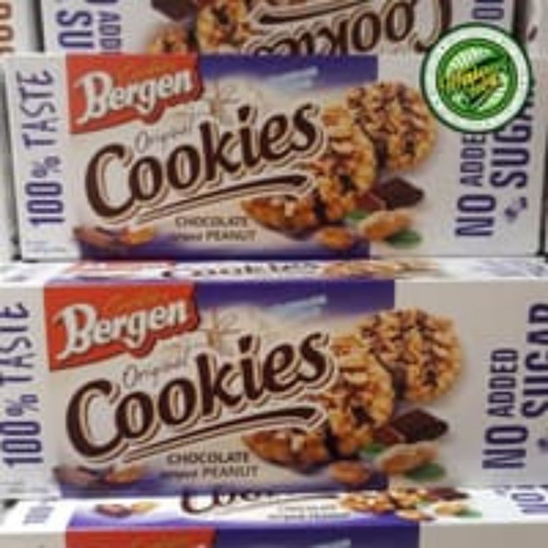 

BERGEN COOKIES CHOCOLATE STRIPED SUGAR FREE 150 GR