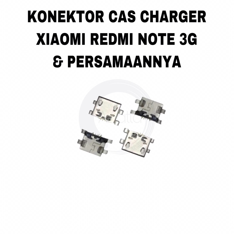 Konektor Cas Charger Xiaomi Redmi Note 3G - Con Connector Charging USB PORT