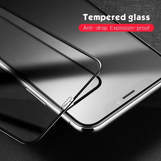 Tempered Glass Full Screen iPhone 11 Pro TG Anti Gores Pelindung Layar Kaca Guard Protector Premium