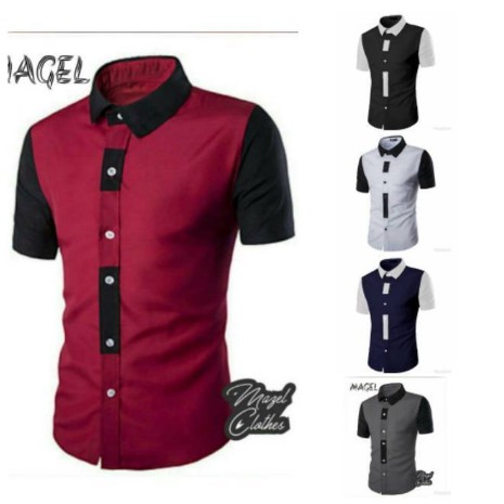 Diskon Termurah Baju Kemeja Cowo Motorsports Harley Davidson Ko P62U6 [Mr Tosca Ot] Kemeja Pria Kat