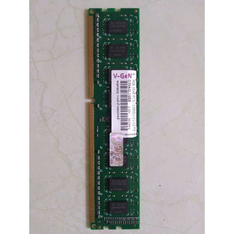 VGEN DDR3L 4GB PC 12800