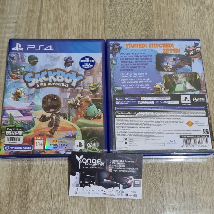 Ps4 Sackboy A Big Adventure (Region3/Asia/English)