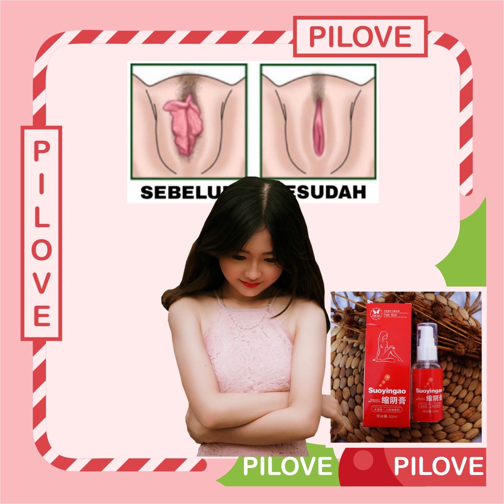 PILOVE - 100% PRIVASI AMAN Pelumas Pelicin Gel Tetes Pengencang dan Pengembali Perawan Wanita Pelumas Vagina dan Miss V