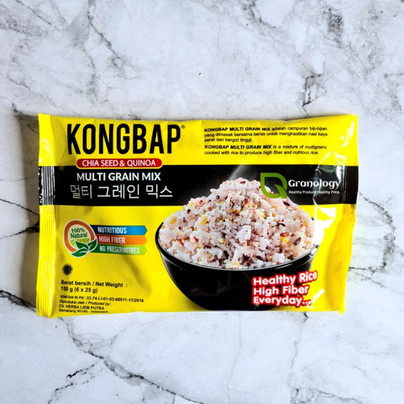 Kongbap Multi Grain Mix Chiaseed &amp; Quinoa 150 gram