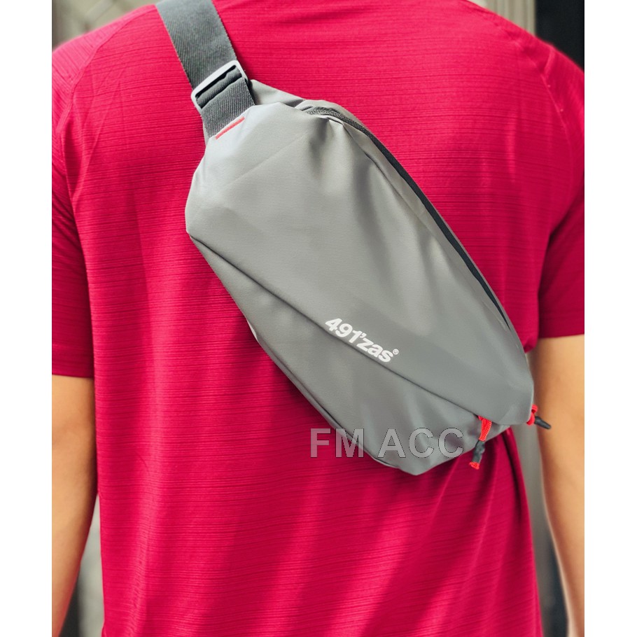 Tas Selempang Pria Tas Model Waistbag Tas Slempang Remaja Keren Terbaru 2021