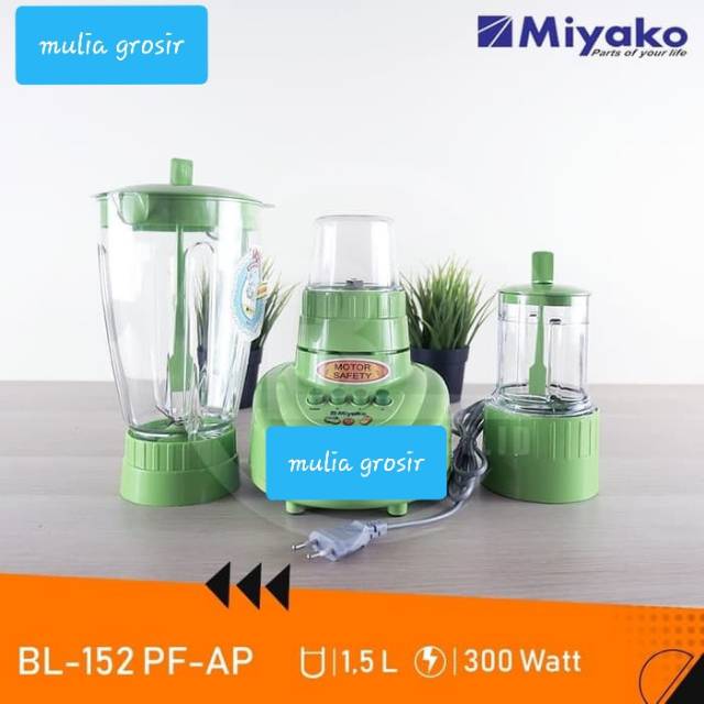 Blender Miyako Plastik 3in1 BL 152PF/AP Blender Miyako 1.5L