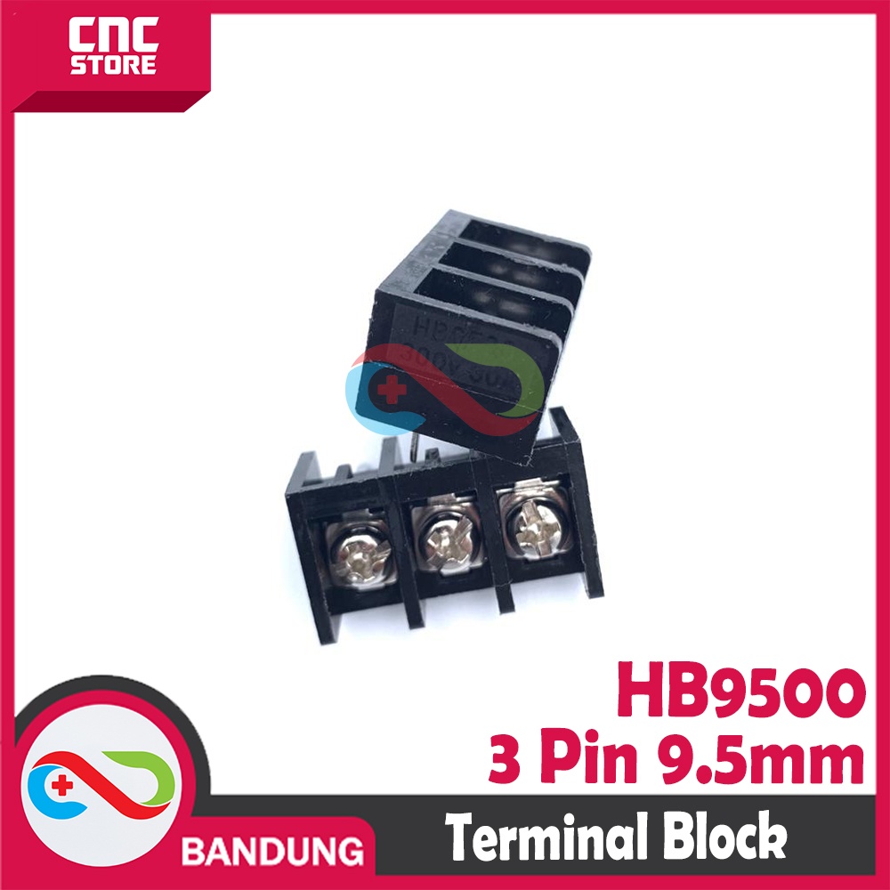 TERMINAL BLOCK HB9500 3 PIN 9.5MM