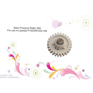 Gear Pressure Roller 36A For use in Laserjet P1505/M1522 mfp