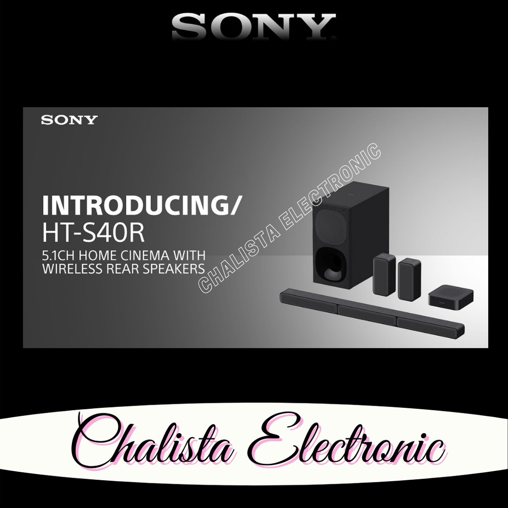 SONY Soundbar HT-S40R Home Cinema 5.1CH Optical HDMI USB