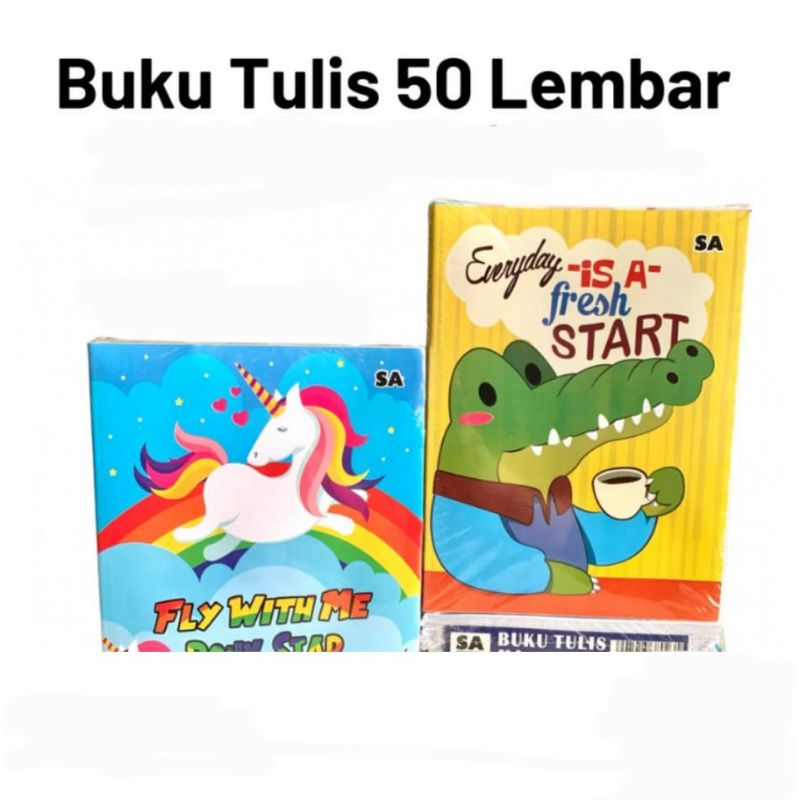 

Buku Tulis Isi 50 Lembar