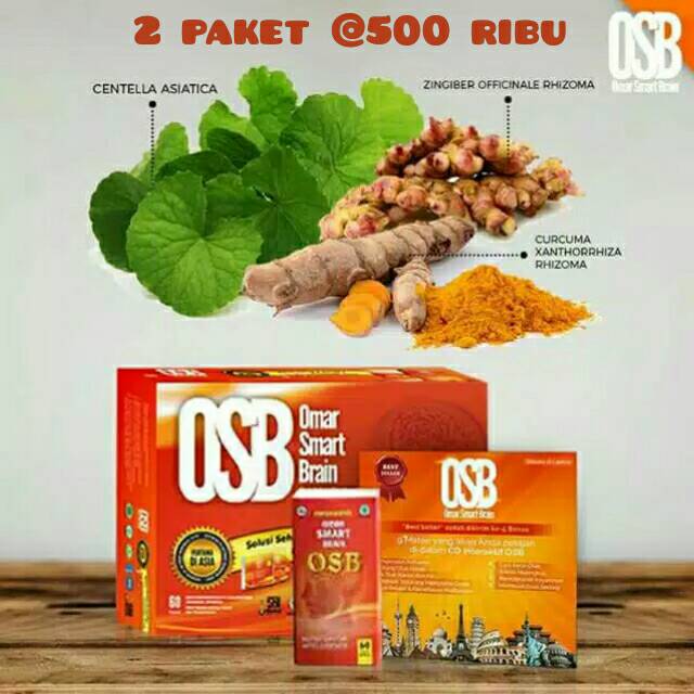 OSB l nutrisi otak, vitamin otak, OSB 100% original