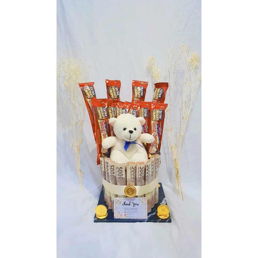 Money Cake - Kue Uang Ulang Tahun - Kue Uang - Kue Uang Anniversary - Kue Uang Wisuda - Kue Ulang Ta