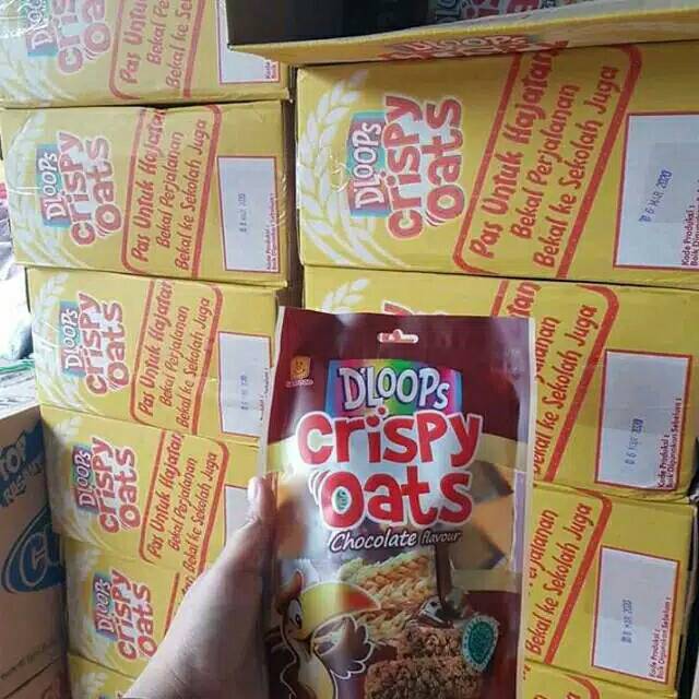 

D'loops oat crispy (karton) 12 pak x10 pcs