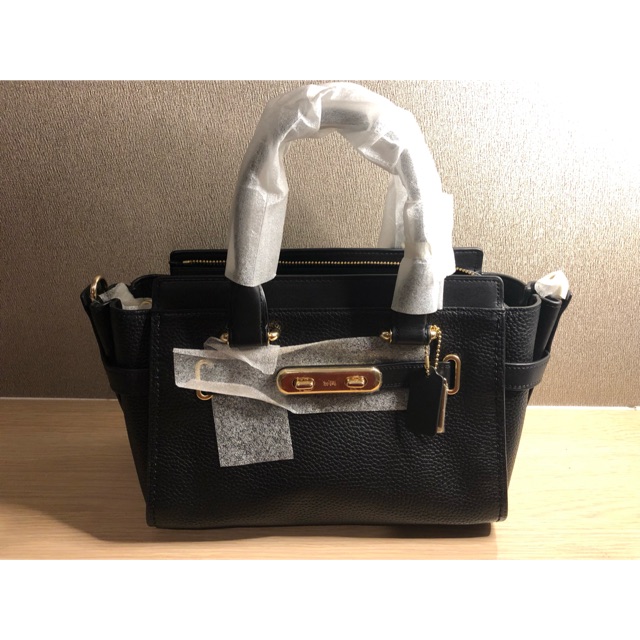 Coach Swagger 27 black ( cust )