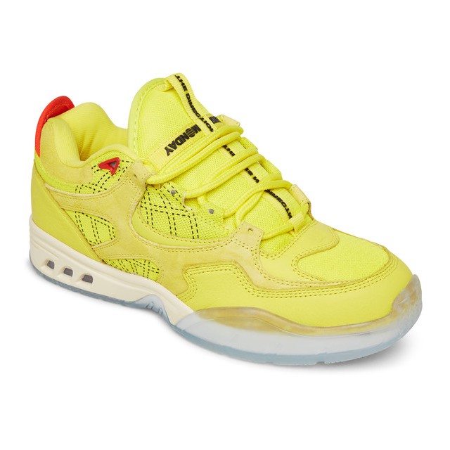 DC Cupsole Shoe Kalis OG X DIET Starts Monday - Yellow