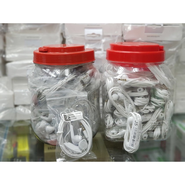 HEADSET SAMSUNG J1 ACE (Non Karet)  vietman isi 50 / toples