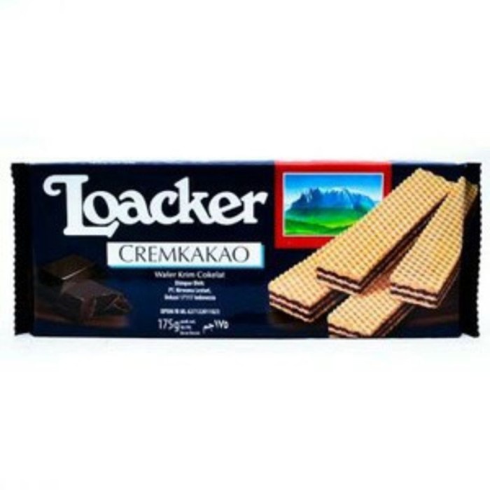 

Wafer-Biskuit- Loacker Cream Cacao 175 Gr -Biskuit-Wafer.