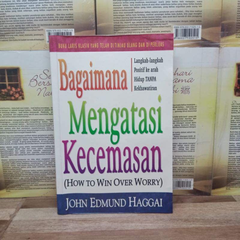 

BUKU ORIGINAL - BAGAIMANA MENGATASI KECEMASAN