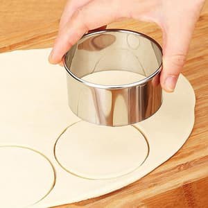 Stainless Steel Round Dumplings Cutters 3 Size