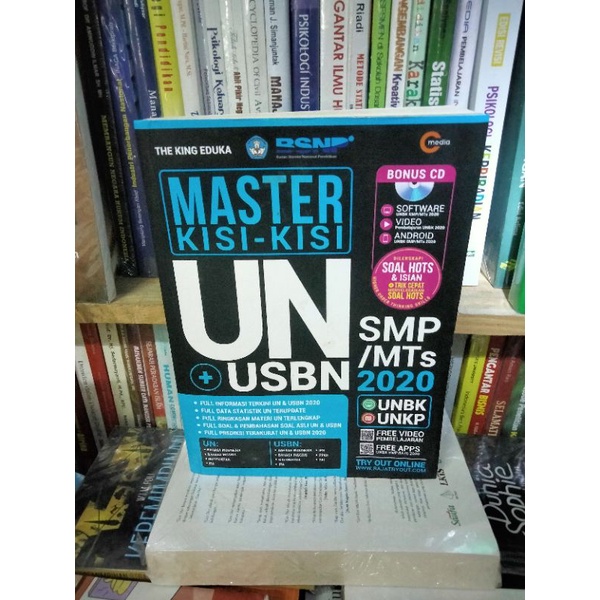Buku MASTER KISI - KISI UN + USBN SMP/ MTs.