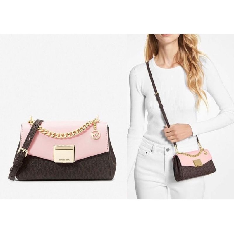 mk lita small sign brown pink