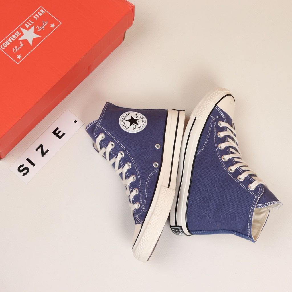 Sepatu Converse 70s Hi True Blue Navy