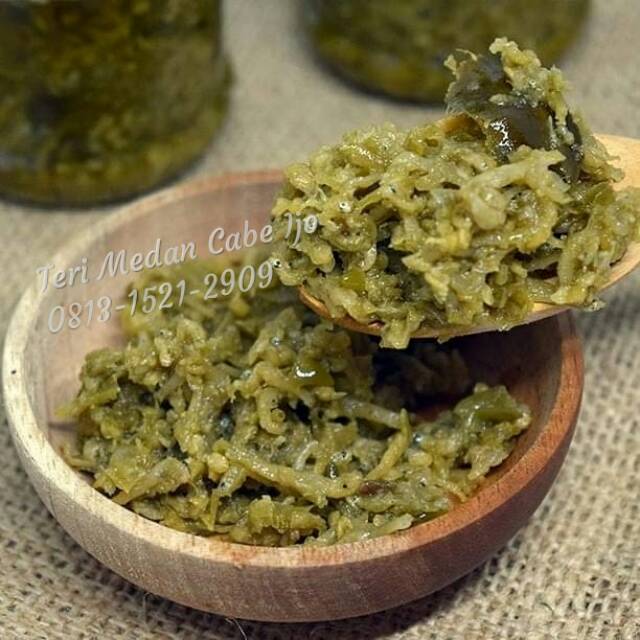 

Teri Medan cabe ijo
