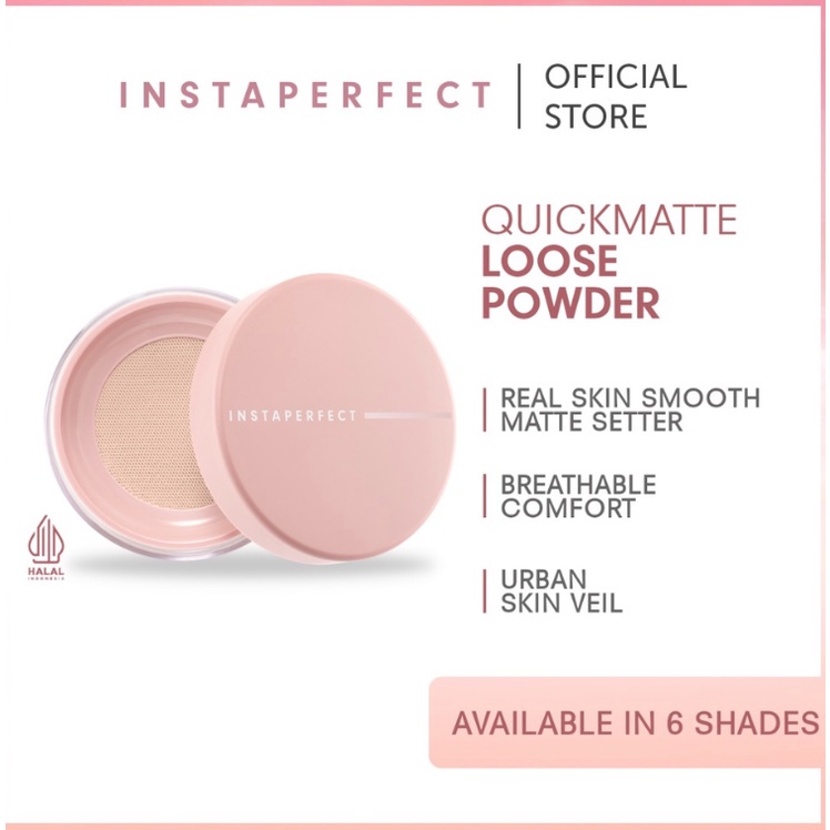 WARDAH INSTAPERFECT QUICKMATTE LOOSE POWDER 9GR