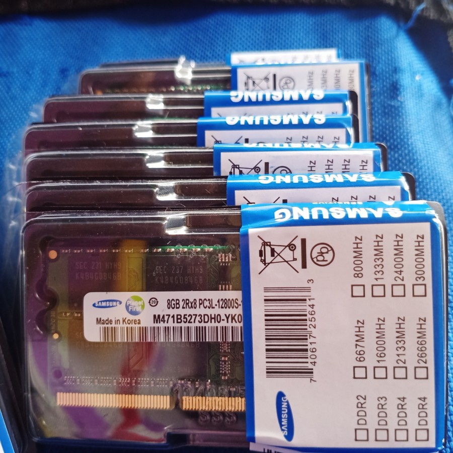 Ram Samsung 8Gb 2Rx8 PC3L - 12800s Lifetime