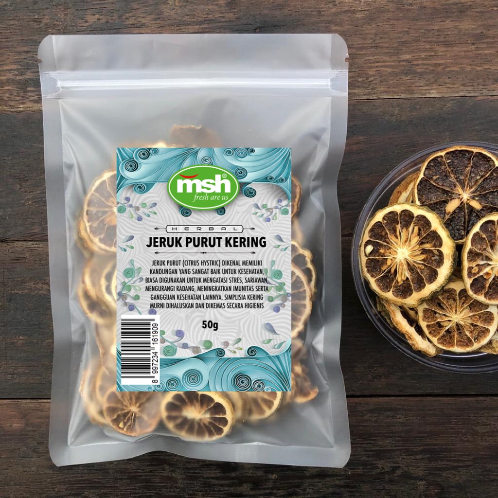 

Premium MSH Jeruk Purut Kering 50 g